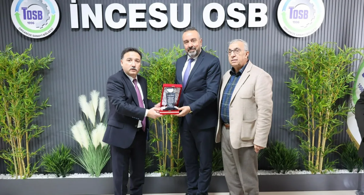 İNCESU OSB’DE GÖREV DEĞİŞİMİ