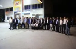 İftar Sonrası Aşağı Everek Esnafını Ziyaret