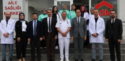 İl Sağlık Müdürü Erşan, Aile Sağlığı Merkezini ziyaret etti