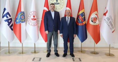 BAŞKAN BÜYÜKKILIÇ’TAN İÇİŞLERİ BAKANI MUSTAFA ÇİFTÇİ’YE ZİYARET