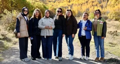 AK PARTİLİ KADINLAR DIŞİŞLERİ BAKANI FİDAN’IN EŞİNİ AĞIRLADI