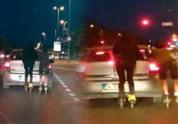 Maltepe'de patenli genlerin tehlikeli yolculuu kamerada